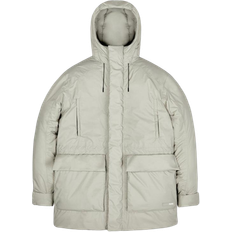 Grøn - Trykknapper - Unisex Jakker Rains Alpine Nylon Parka