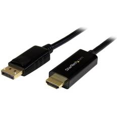 HDMI DisplayPort - HDMI-kabler - Sort StarTech HDMI-DisplayPort 3m