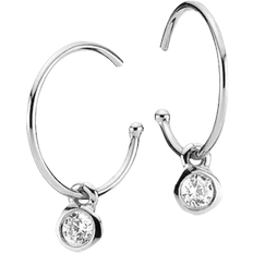 Izabel Camille Passion Earrings - Silver/Transparent