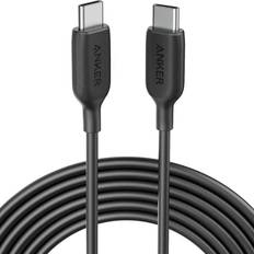 Nikkel - USB-kabel Kabler Anker PowerLine III USB-C- USB-C 2.0 1.8m