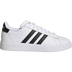 Adidas 45 - Dame - Imiteret læder Sneakers adidas Grand Court Cloudfoam W - Cloud White/Core Black