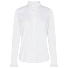 Dame - Elastan/Lycra/Spandex - Hvid Skjorter Mos Mosh Mattie Flip Shirt