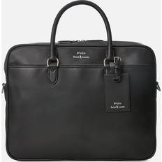 Polo Ralph Lauren COMMUTER-BUSINESS CASE-SMOOTH LEATHER men's Briefcase in Black