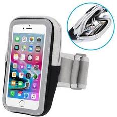 MTP Products Apple iPhone 14 Mobiltilbehør MTP Products Løbearmbånd Arm case Zipper (6,0tm) Sort
