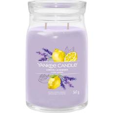 Yankee Candle Brugskunst Yankee Candle Lemon Lavender Violet Duftlys 567g
