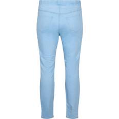 Zizzi Blå Jeans Zizzi Jeggings with Pockets