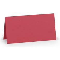 Rød Lykønskningskort & Invitationskort Bordkort A7 5-pak rød