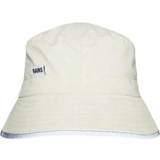 Polyuretan Hatte Rains Waterproof Bucket Hat Unisex - Cream