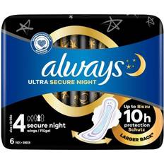 Always Menstruationsbeskyttelse Always Ultra Secure Night Bind 6