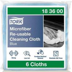 Tork Tilbehør rengøringsudstyr Tork Microfiber Reusable Cleaning Cloth 183600