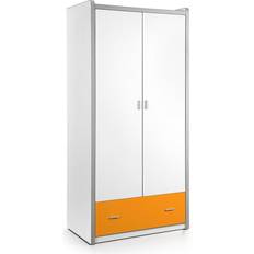 Furniturebox Klædeskab med 2 døre skuffe, Orange, Bonny - Vipack