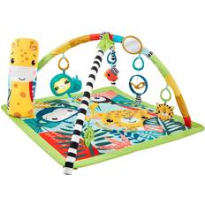 Fisher Price Plastlegetøj Aktivitetstæppe Fisher Price 3-In-1 Rainforest Sensory Baby Gym