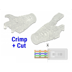 DeLock RJ45 crimp+cut Modularstik 20