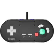Retro-Bit Spil controllere Retro-Bit Legacy GC Wired Pad Black Gamepad Nintendo GAMECUBE Bestilt forventet på lager 31-03-2023