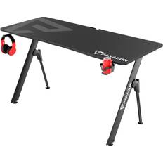 Paracon Realm Large Gaming Desk - Black, 1400x600x750mm