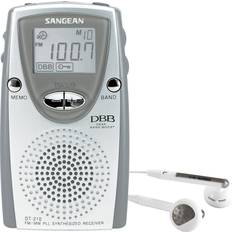 Sangean AM - AUX in 3,5 mm - Batterier - Bærbar radio Radioer Sangean DT-210
