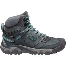 Keen 51 ⅓ - Dame Trekkingsko Keen Ridge Flex Mid WP W - Steel Grey/Porcelain