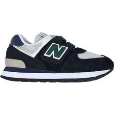 New Balance 34½ Sneakers New Balance Kid's 574 Core Hook & Loop - Navy/White