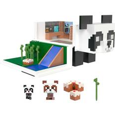 Minecraft Aber Legetøj Minecraft MOB Head Mini Panda Playset [Levering: 4-5 dage]