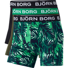 Björn Borg Stretch Boxer 3-pack - Green/Black