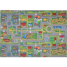 Eurotoys Bil Legetæppe Playcity 140 x 200 cm