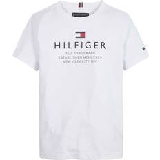 Tommy Hilfiger TH Logo Tee S/S - White (KB0KB08201-YBR)