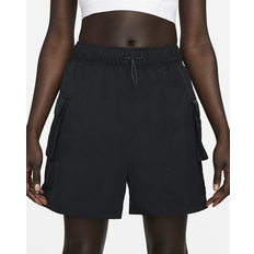 Nike Dame - L - Nylon Shorts Nike Sportswear Essential Women's Woven High-Rise Shorts