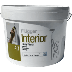 Flügger maling Flügger Interior Easy Finish Træmaling White 3L