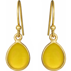 Susanne Friis Bjørner Drop Earrings - Gold/Yellow