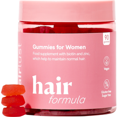 A-vitaminer - Jod Kosttilskud Hairlust Hair Growth Formula Gummies For Women 90 stk