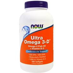 Now Foods D-vitaminer Fedtsyrer Now Foods Ultra Omega 3-D 90 stk