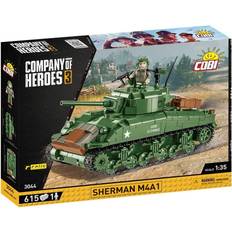 Cobi Plastlegetøj Byggesæt Cobi Sherman M4A1