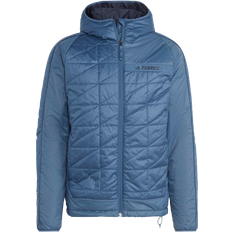 Blå - Polyester - Unisex Jakker adidas Terrex Multi Insulated Hooded Jacket M