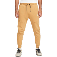 Bomuld - Gul - Herre Bukser Nike Sportswear Tech Fleece Joggers Men - Elemental Gold/Sail