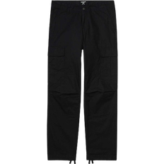 Herre - Løs - Sort Bukser Carhartt WIP Regular Cargo Pant - Black Rinsed