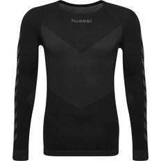 Hummel 152 Børnetøj Hummel Kid's First Seamless Jersey L/S - Black (202639-2001)