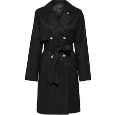 Selected 40 Overtøj Selected Double Breasted Trenchcoat