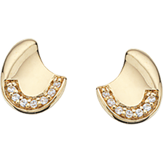 Scrouples Earrings - Gold/Transparent