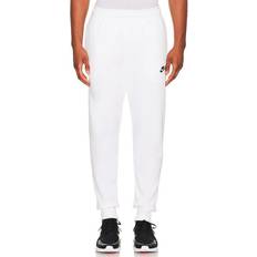 Fleece - Hvid Bukser & Shorts Nike Sportswear Club Fleece Joggers - White/Black