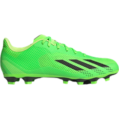 Dame - Fast underlag (FG) Fodboldstøvler adidas X Speedportal.4 Fxg - Solar Green/Core Black/Solar Yellow