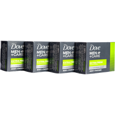 Dove Kropssæber Dove Men+Care Body + Face Bar Extra Fresh 4-pack