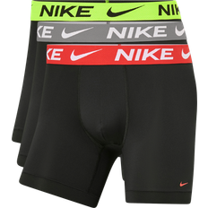 Nike Elastan/Lycra/Spandex Underbukser Nike Dri-Fit Advanced Micro Boxer Shorts 3-Pack - Black