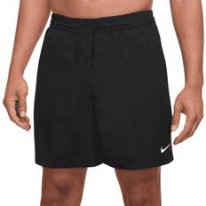 Herre - Løb Shorts Nike Men's Form Dri-FIT 7'' Unlined Versatile Shorts - Black/White