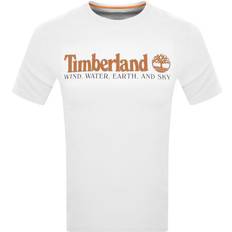 Timberland Lang Tøj Timberland Wind, Water, Earth and Sky T-shirt Herre Hvid