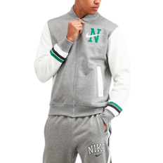 8 - Unisex - XXL Jakker Nike Unisex Retro College Fleece Varsity Jacket - Dark Grey Heather