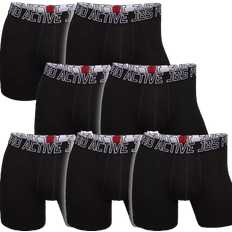 JBS Elastan/Lycra/Spandex Underbukser JBS ProActive Bamboo Boxer Shorts 7-pack - Black