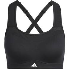 Adidas Genanvendt materiale BH'er adidas TLRD Impact Training High-Support Bra - Black/White