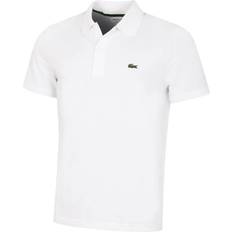 Elastan/Lycra/Spandex - Slim Polotrøjer Lacoste Original L.12.12 Slim Fit Petit Piqué Polo Shirt - White