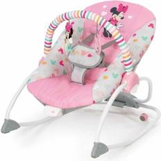 Bright Starts Vibration Bære & Sidde Bright Starts Disney Baby 2-in-1 Bouncer Minnie Mouse Bestie Forever