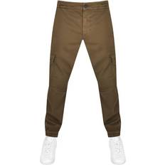 Hugo Boss Relaxed-fit cargo trousers in stretch cotton